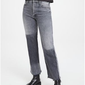 Mother Denim Superior The Rambler Ankle Fray Jeans